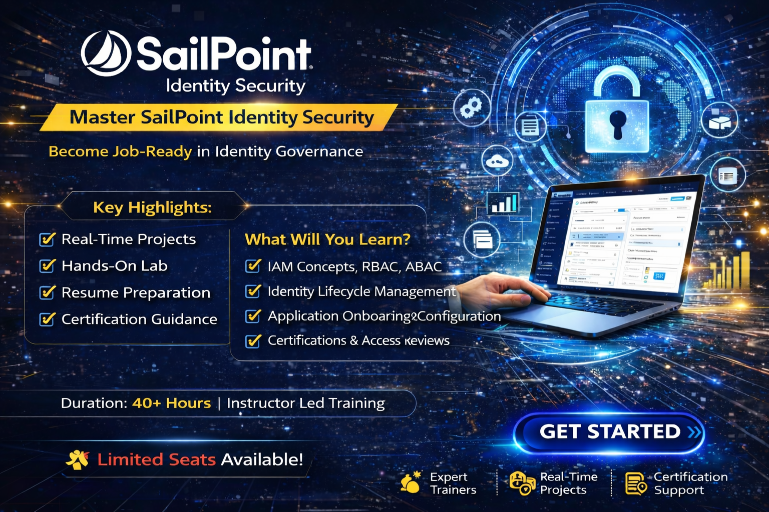 SailPoint ISC Instructor-led Training - Identityiq Solutions